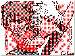 Tenma y Hakuryuu Spainhorse